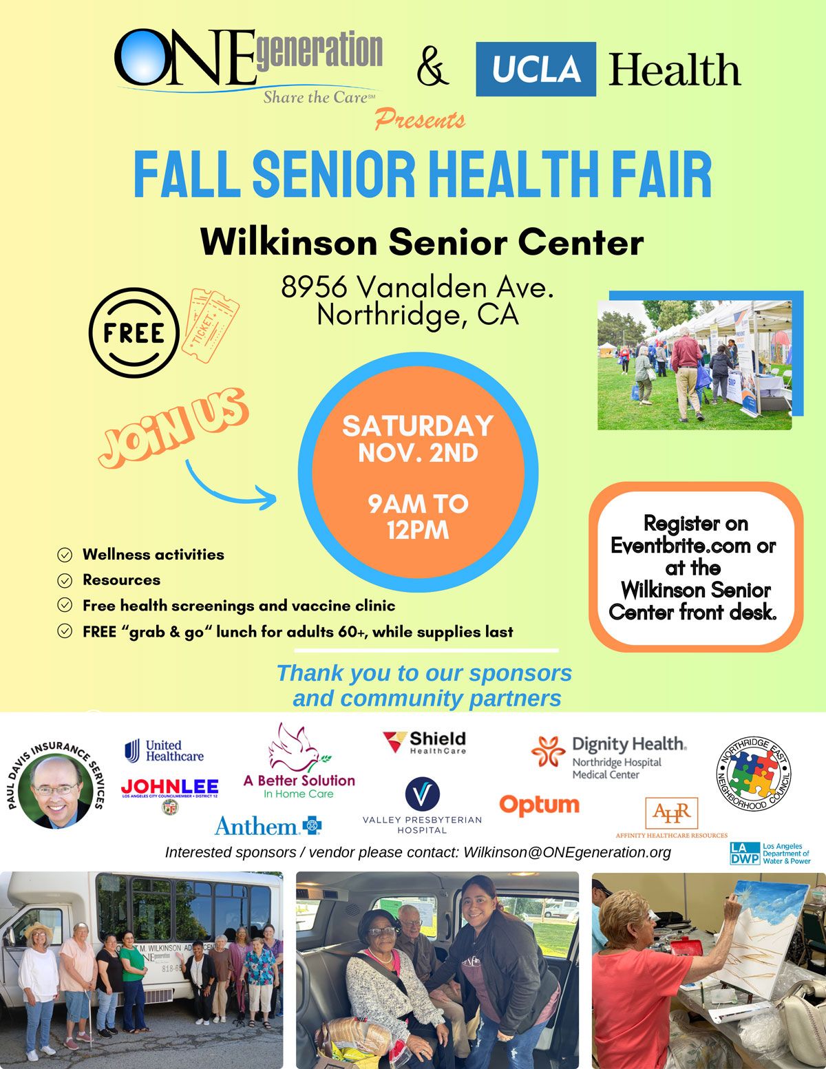 Fall Senior Health Fair