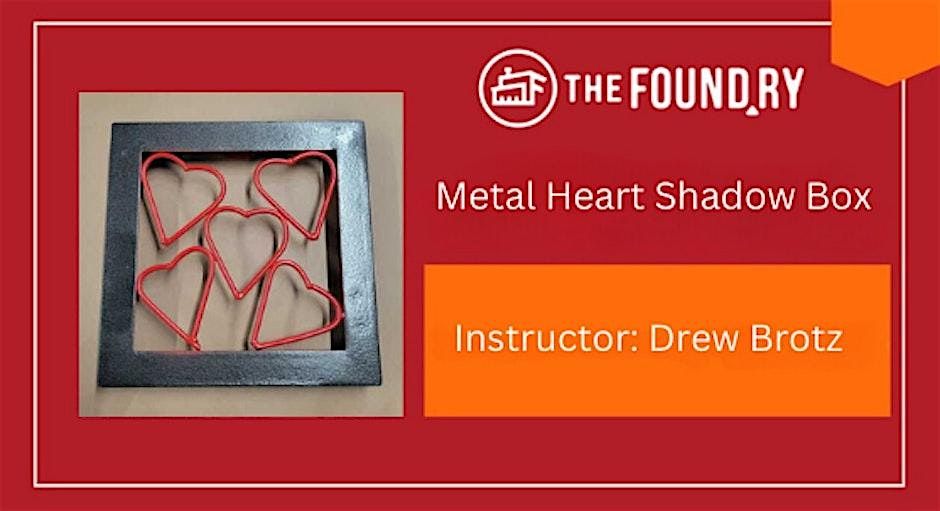 Metal Heart Shadow Box