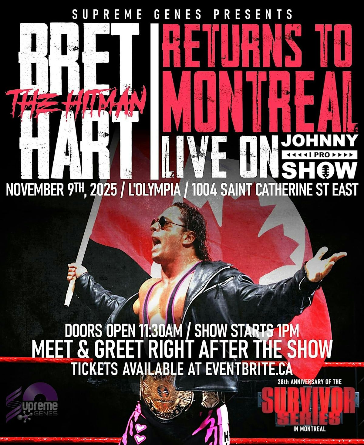 BRET HART: LIVE IN MONTREAL