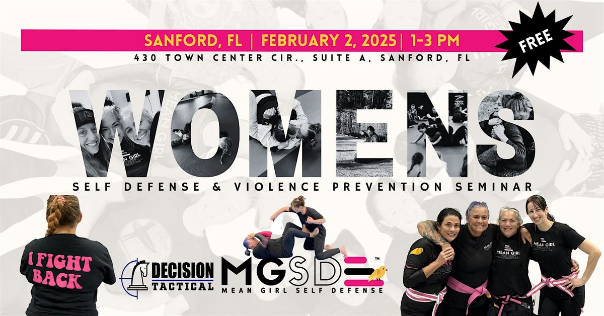 Womens Self Defense Seminar - Sanford, FL