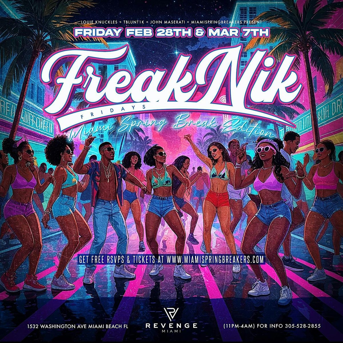 FreakNik Fridays at REVENGE