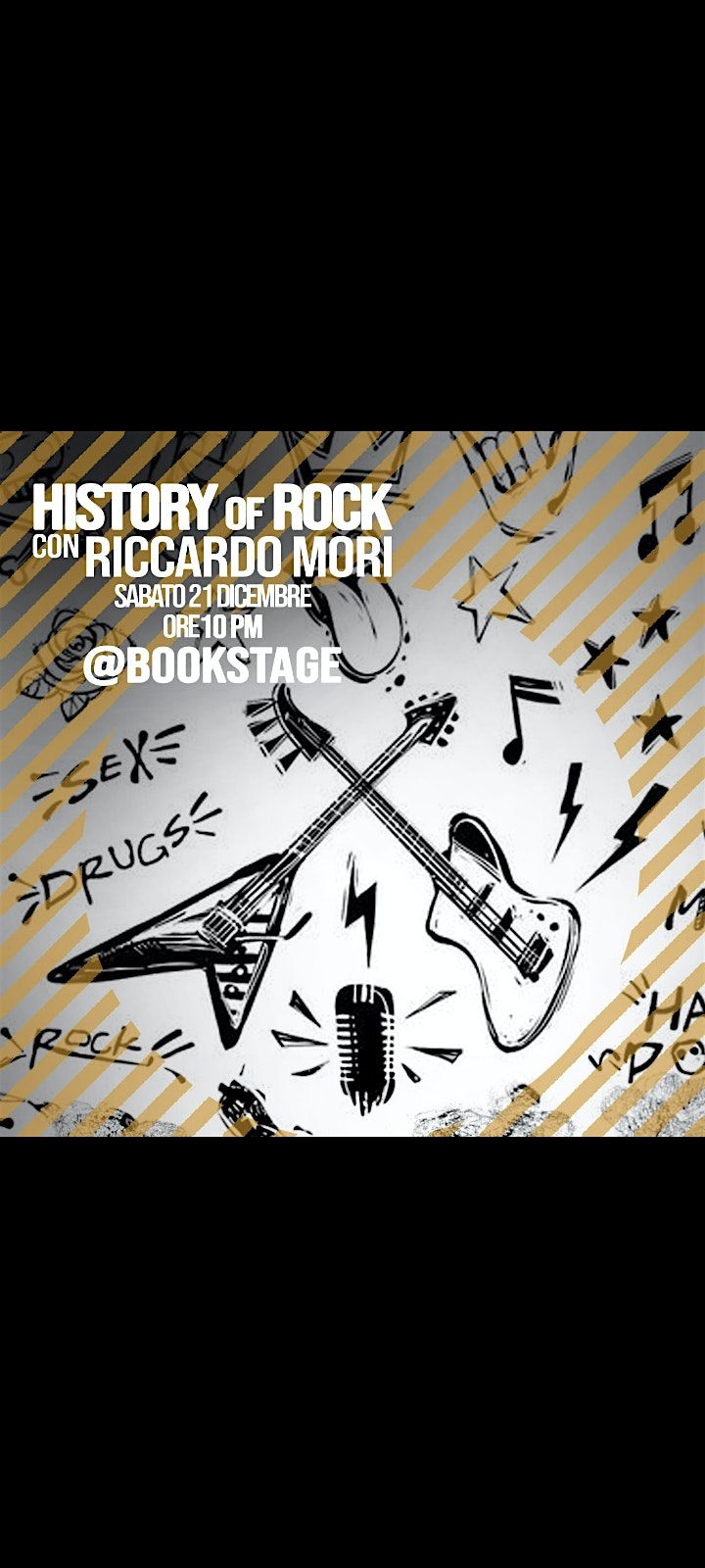 History of Rock with Riccardo Mori Live Music in Florence!!!