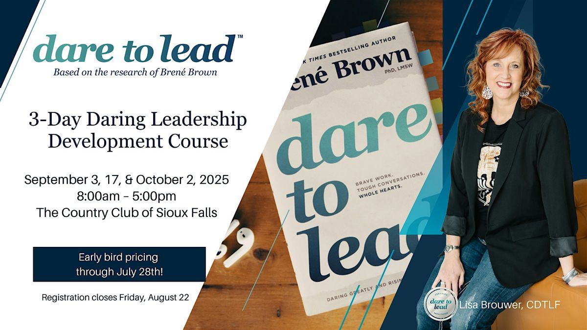 Dare to Lead\u2122  Sioux Falls - 3-day Leadership Development