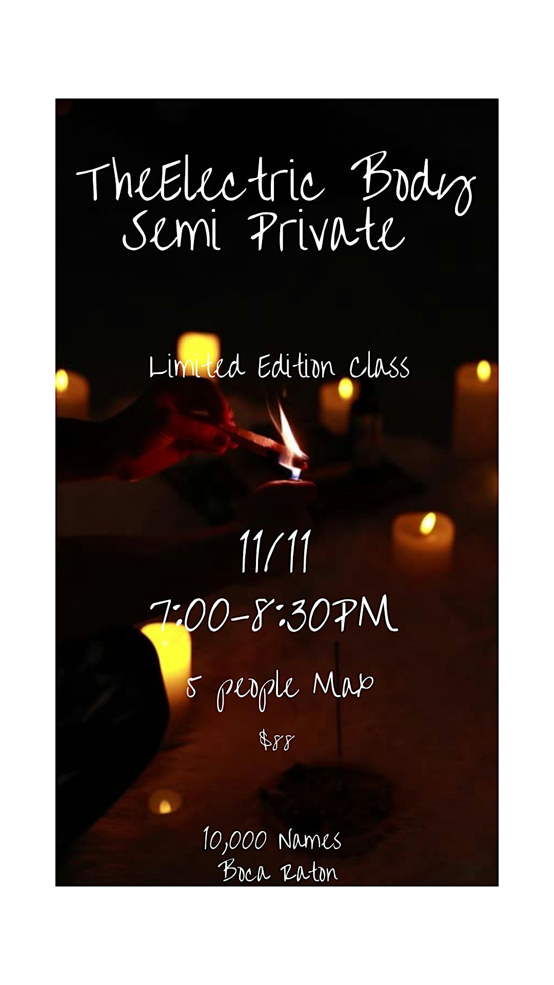 The electric body semi private