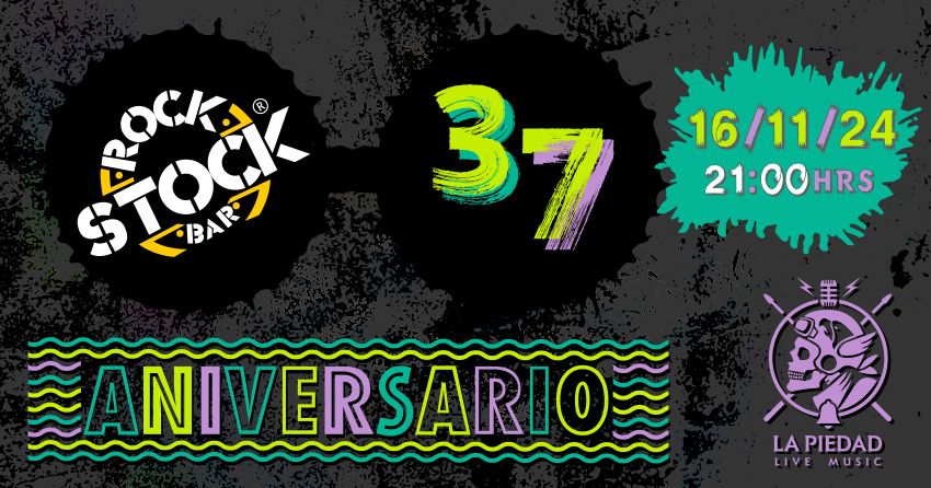 Rock Stock Bar 37 Aniversario