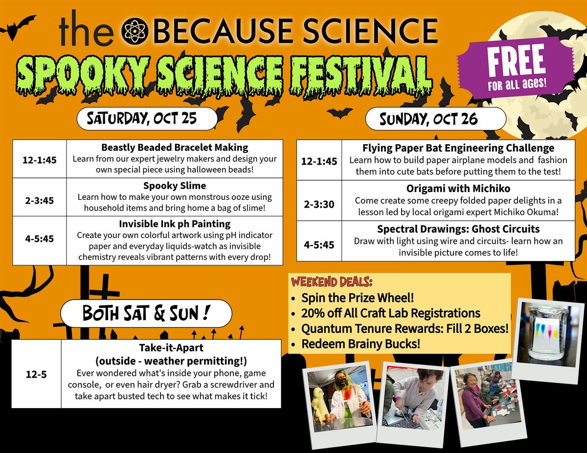Spooky Science Festival