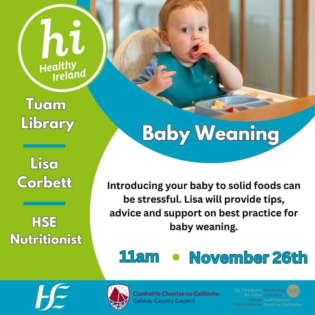 Baby Weaning - Healthy Ireland Talk