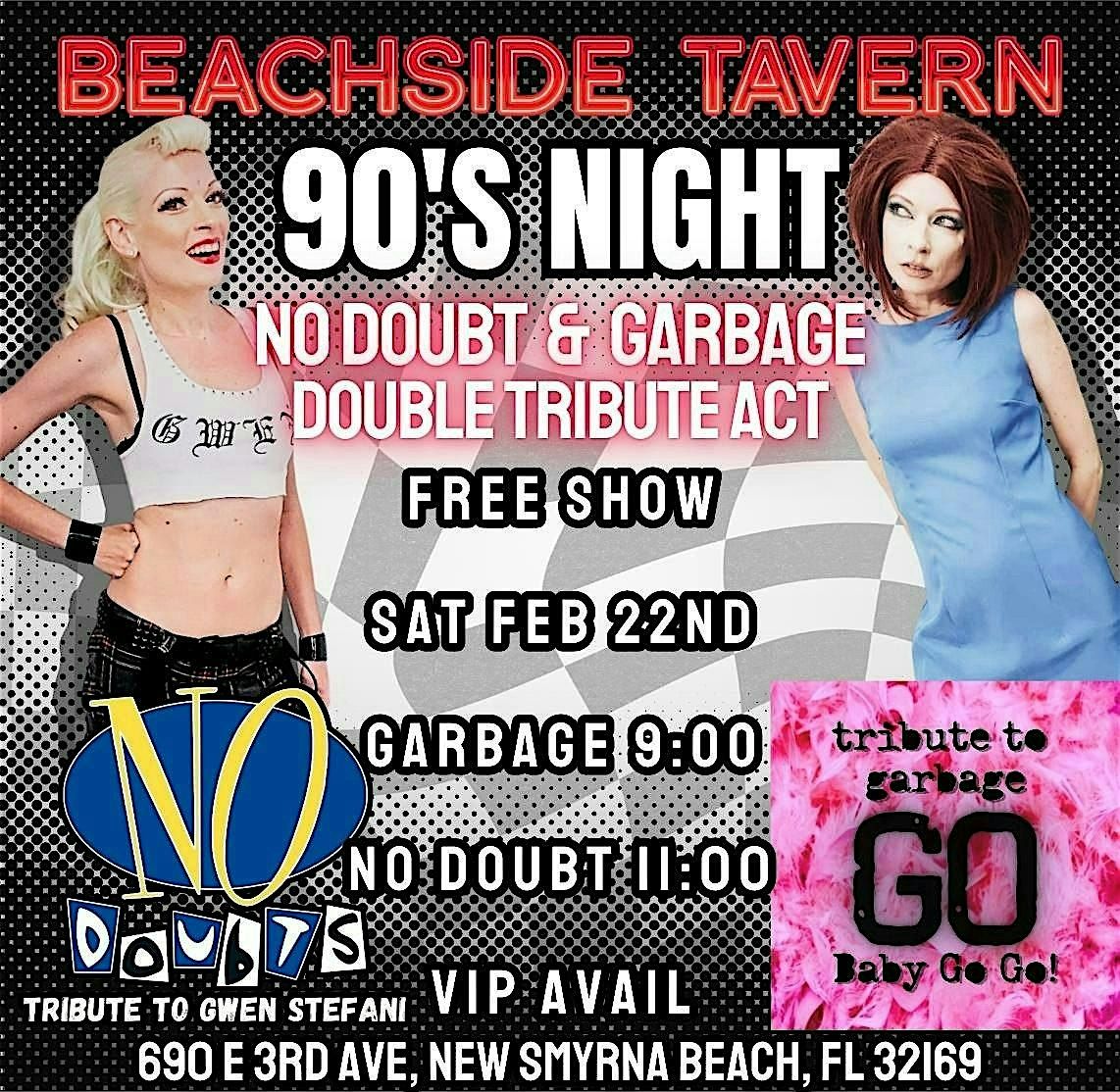 90's NIGHT! NO DOUBT and GARBAGE 30th Anniversary Double Tribute Act!