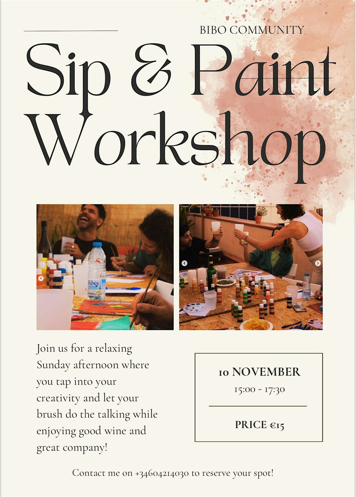 Sip & Paint Workshop