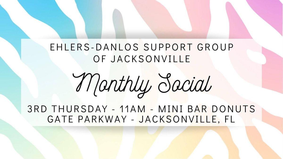 Monthly EDS Support Group Social at Mini Bar Donuts