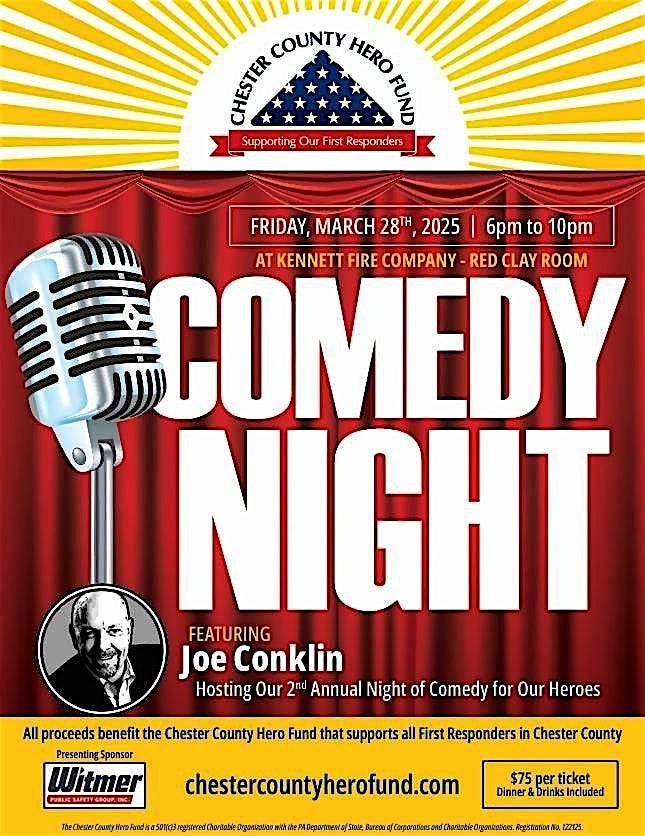 2025 Comedy Night for Our Heroes - Featuring Joe Conklin & Friends