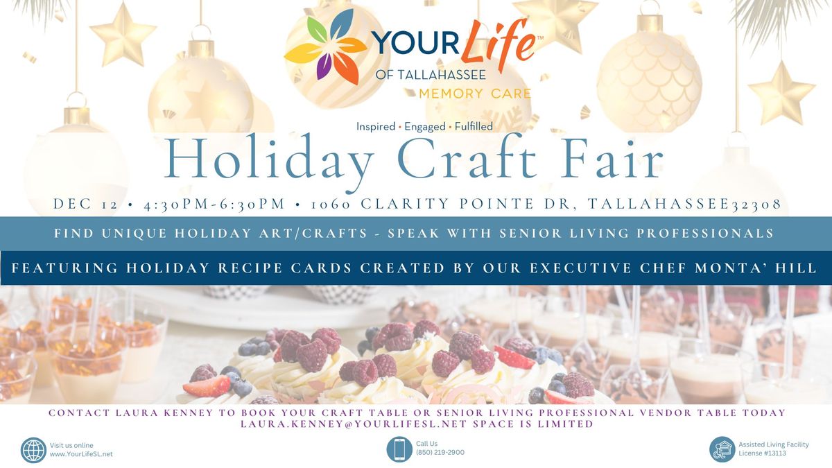 Holiday Craft Fair 2024 - YOURLife of Tallahassee