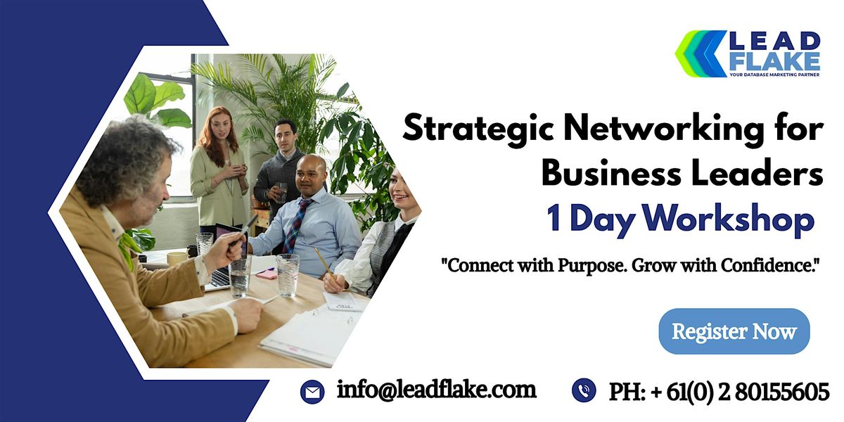 Build Connections. Drive Success Workshop in Petaling Jaya