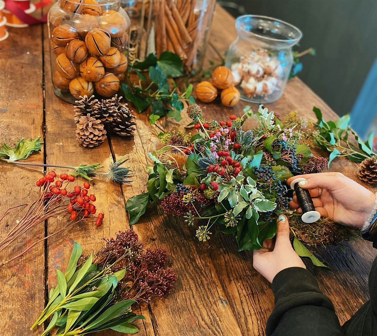 Christmas Wreath Making