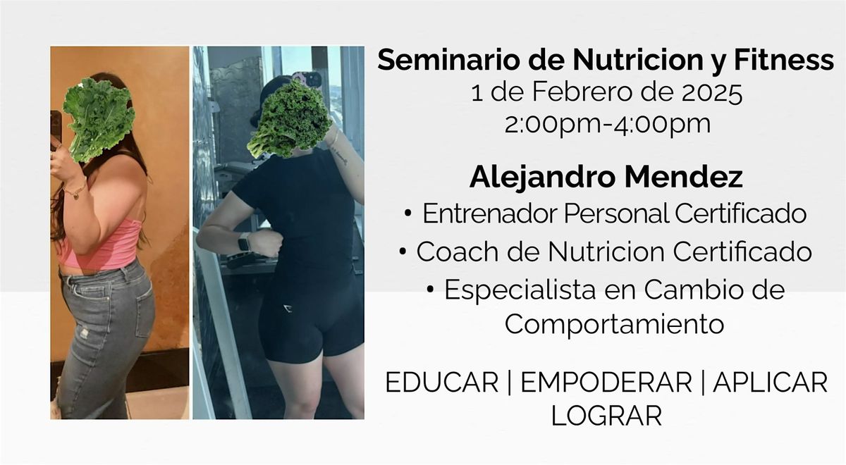 Seminario de Nutrici\u00f3n y Fitness