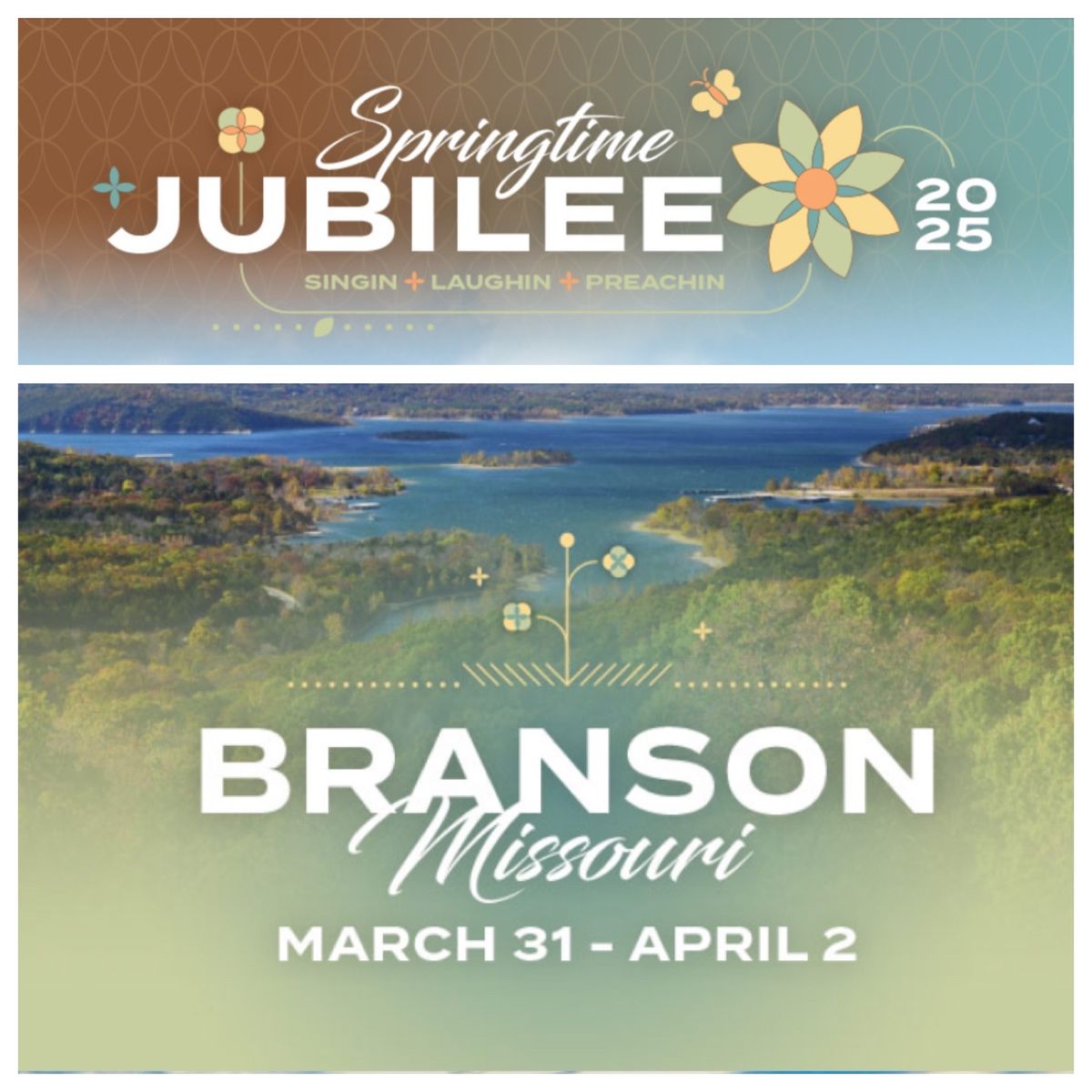 Jubilee Conference in Branson, MO $80 DEPOSIT DUE DECEMBER 22!!!