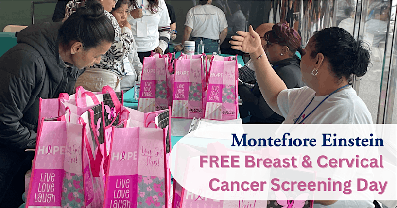 FREE Breast & Cervical Cancer Screening Day. No Insurance Needed