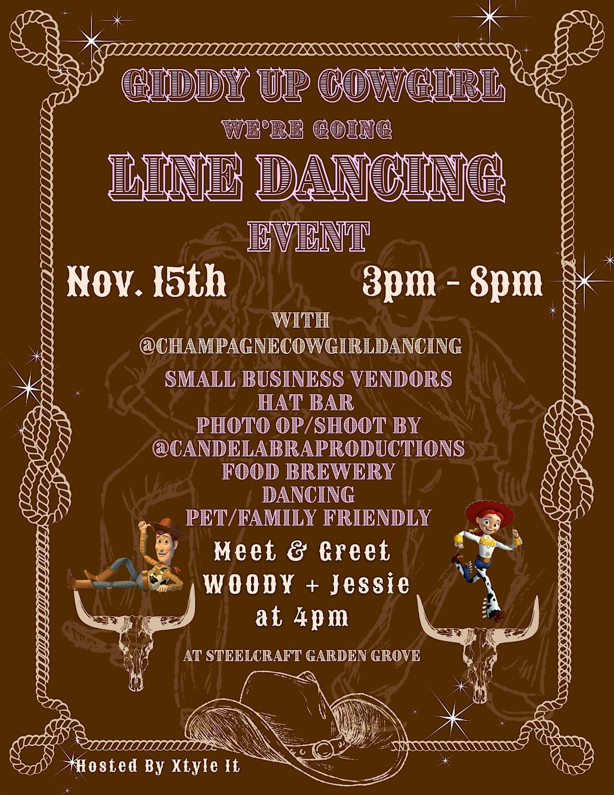 Giddy Up!! Join us for  our Fall Festival, Line Dancing+More!! FREE ENTRY