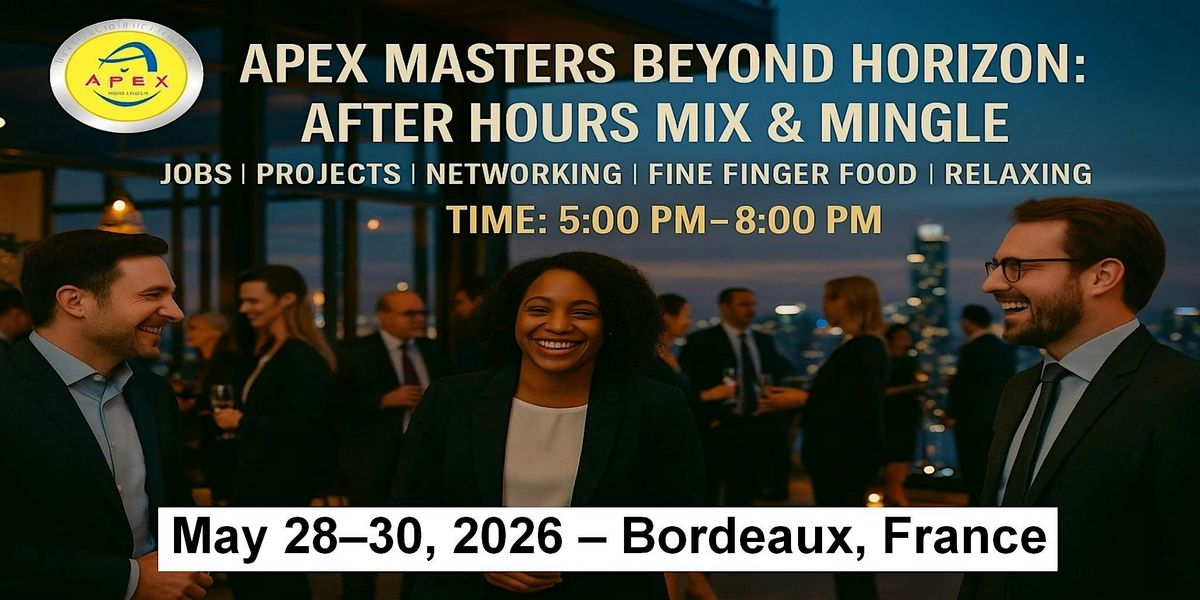 Apex Meet-ups Cooperation \u2022 Jobs \u2022 Networking in Bordeaux, France