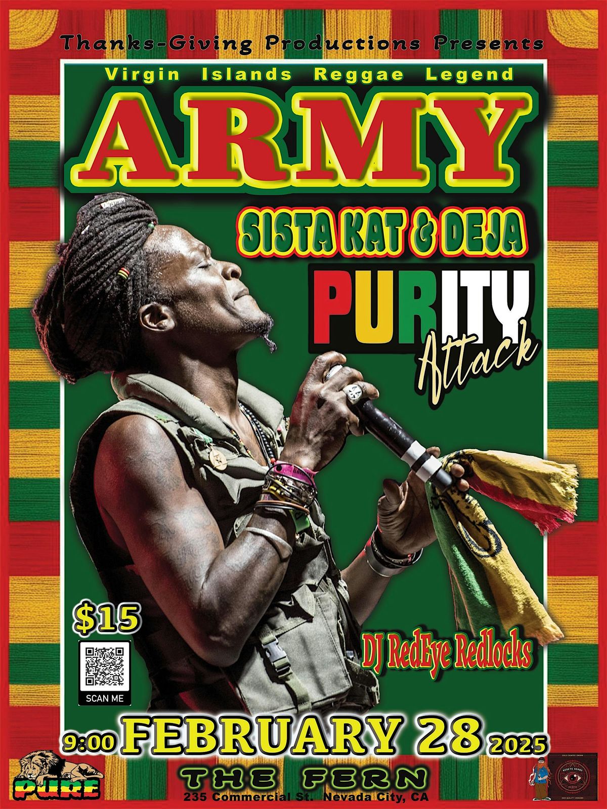 Army & The Purity Attack: Live in Nevada City CA