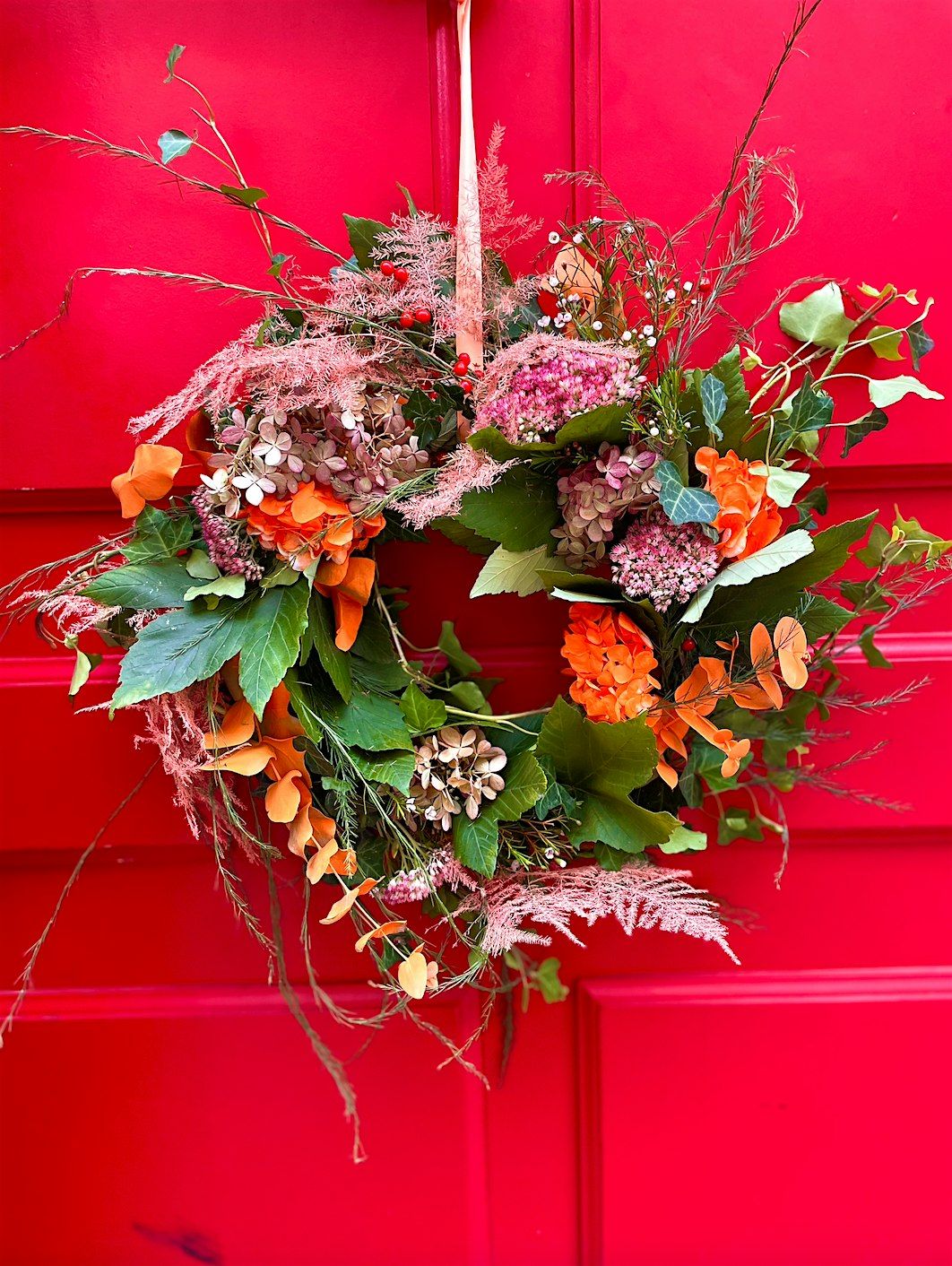 Atelier couronne d'automne