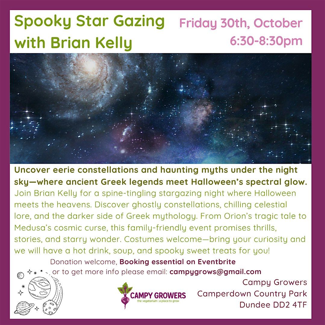 Spooky Star Gazing with Brian Kelly