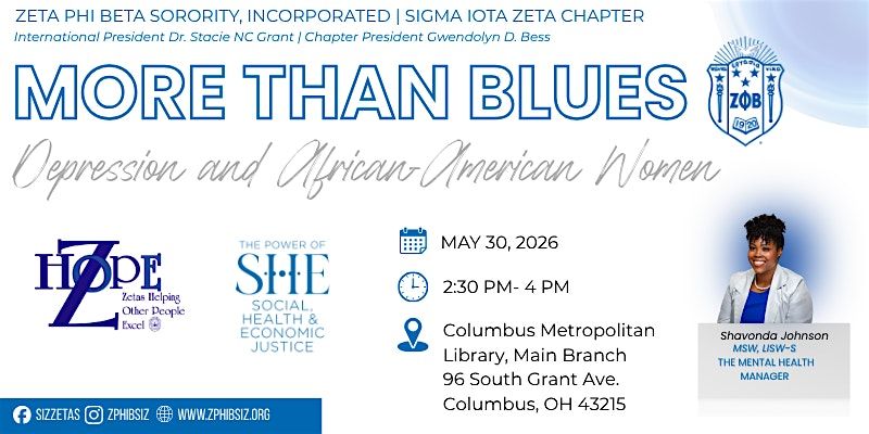 More Than Blues Depression and African American Women