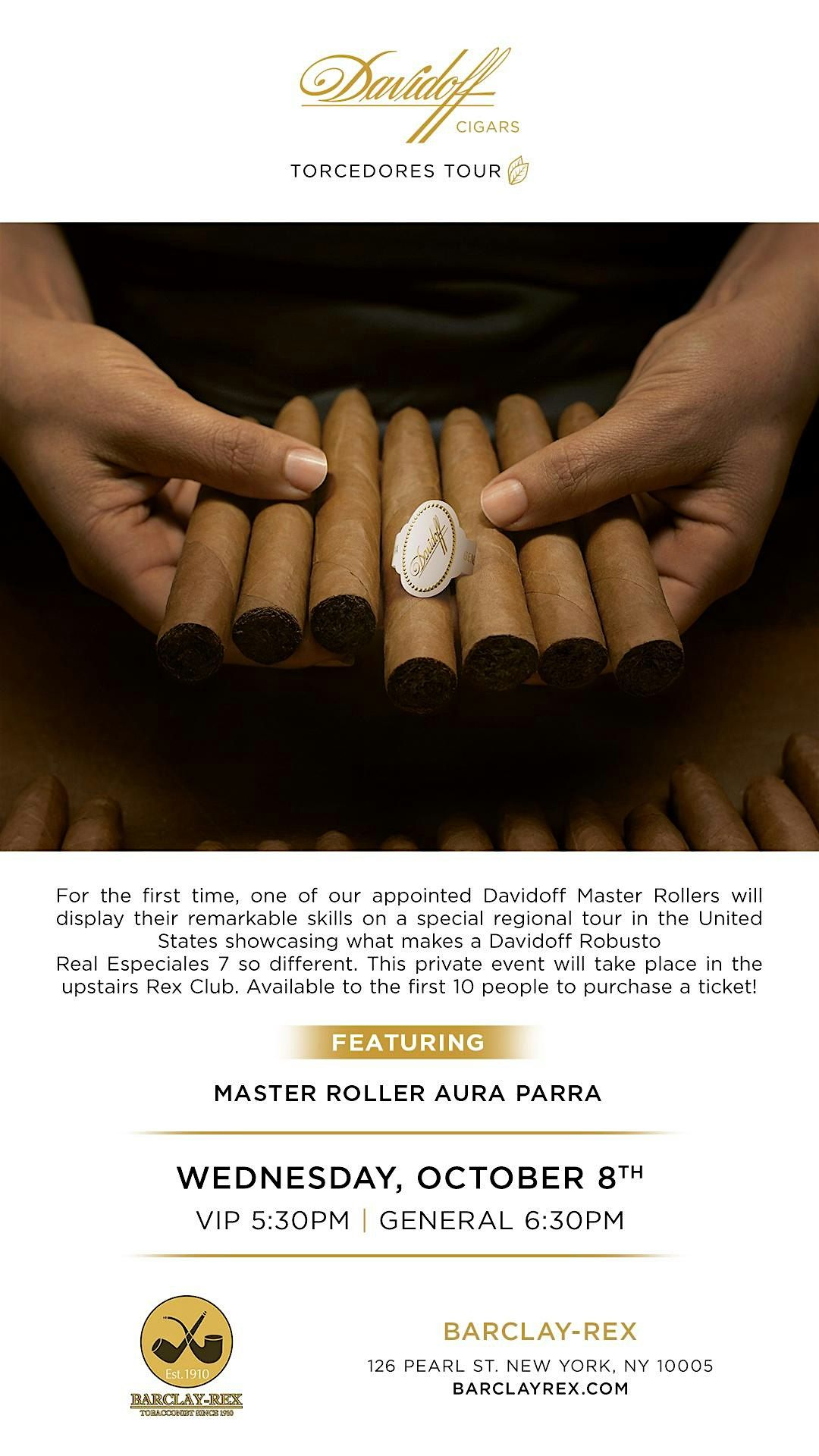 Davidoff Torcedores Tour at Barclay Rex