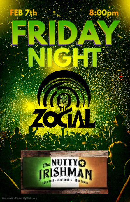 Zocial Debuts @ The Nutty Irishman