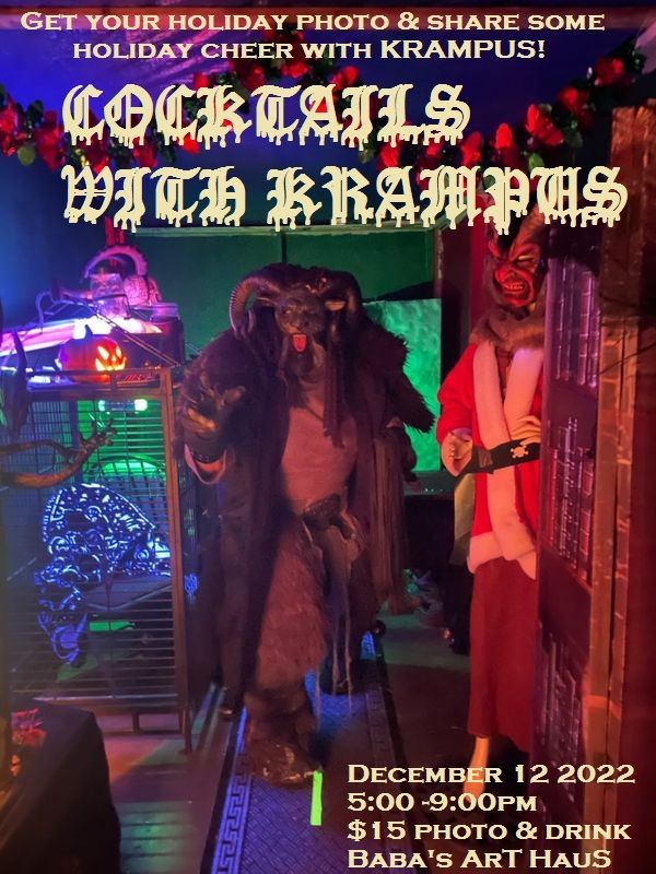 Cocktails with KRAMPUS!