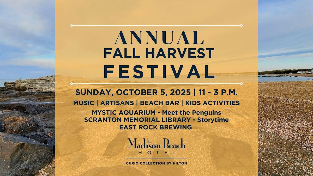 Annual Fall Festival at Madison Beach Hotel, Madison, Connecticut