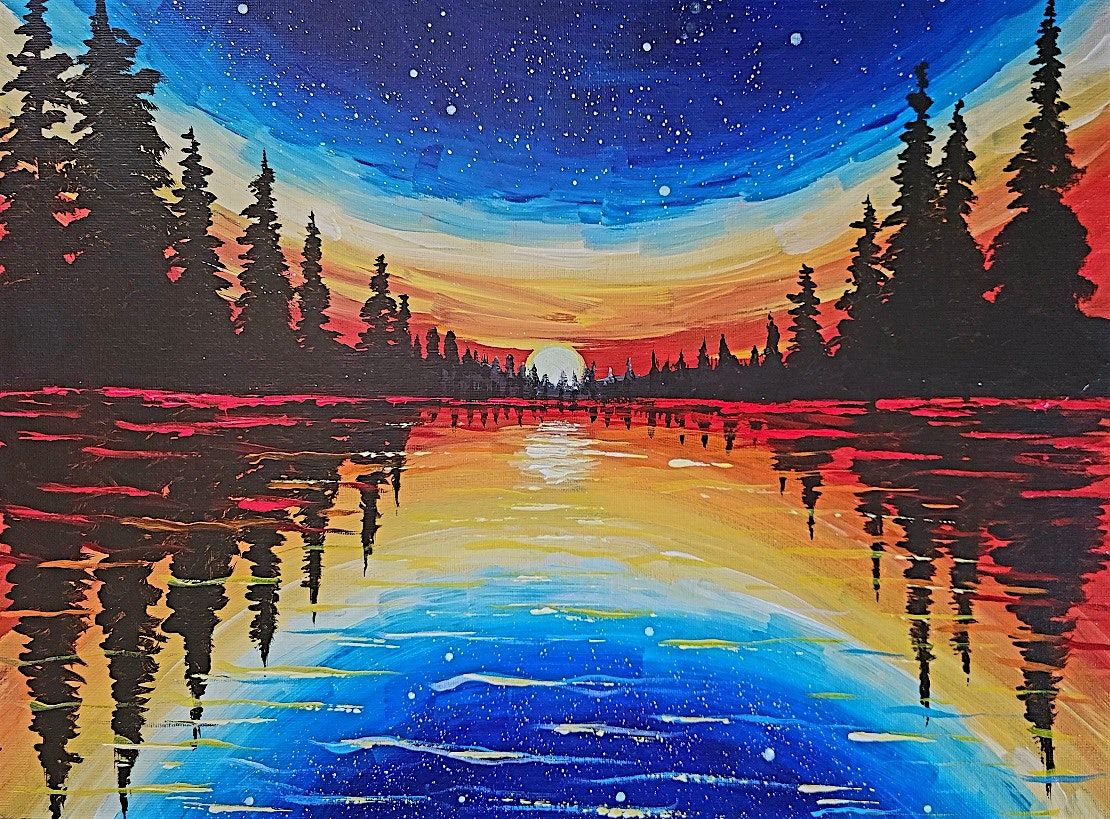 Sunset Lake - SteepleJack Brewery Paint and Sip