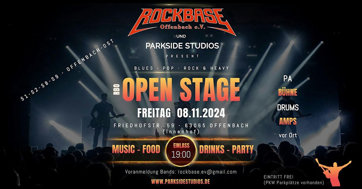 RBO OPEN STAGE in den Parkside Studios Offenbach