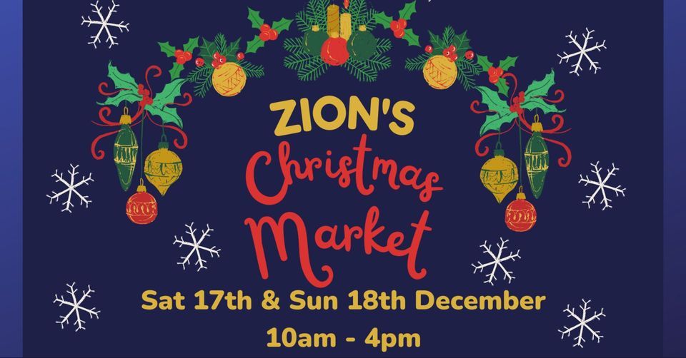 Christmas market at Zion 2022