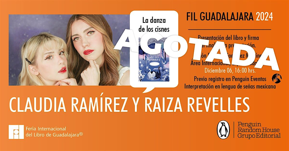 Claudia Ram\u00edrez y Raiza Revelles en FIL Guadalajara 2024