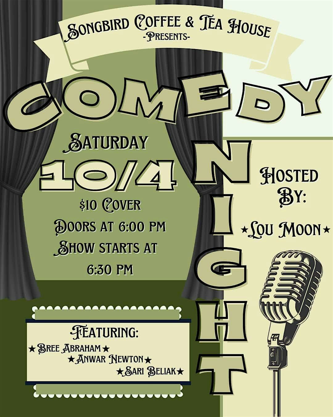 Comedy Night at Songbird