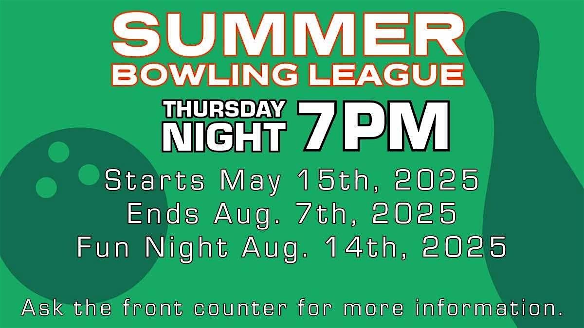 Thursday Summer Bowling League @ Huikko\u2019s