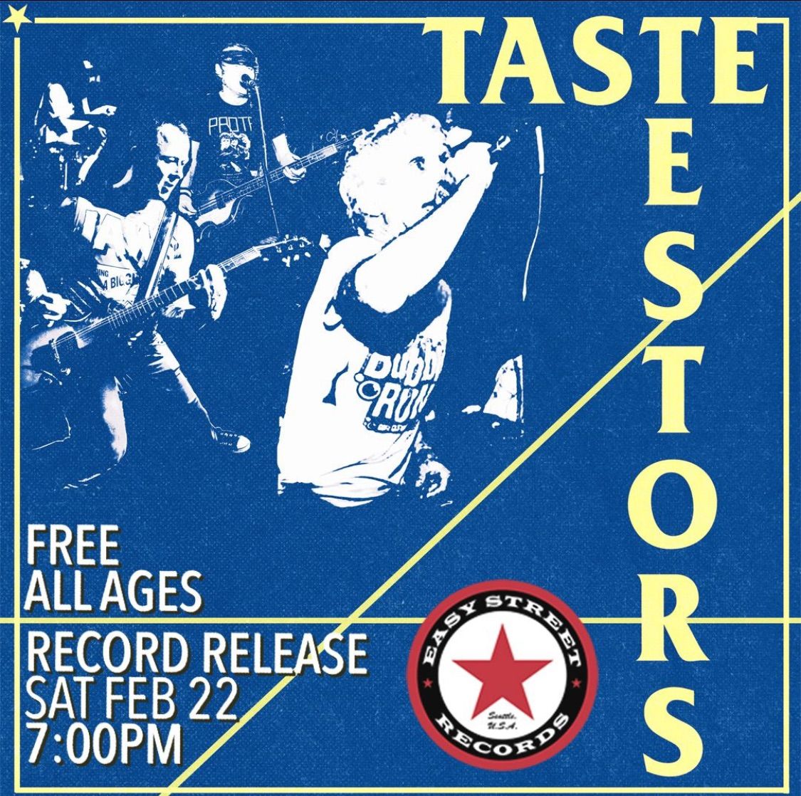 TASTE TESTORS RECORD RELEASE!!!