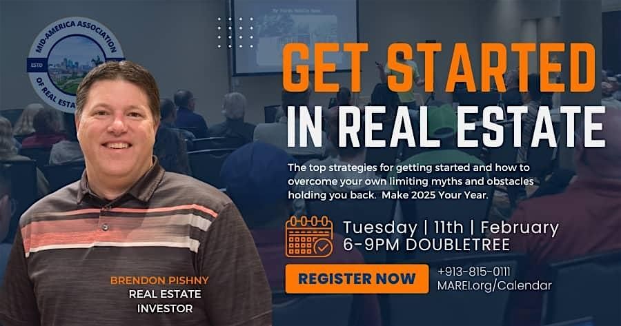 Real Estate Investor Mtg:  Getting Started as an Investor - 1st Mtg Free