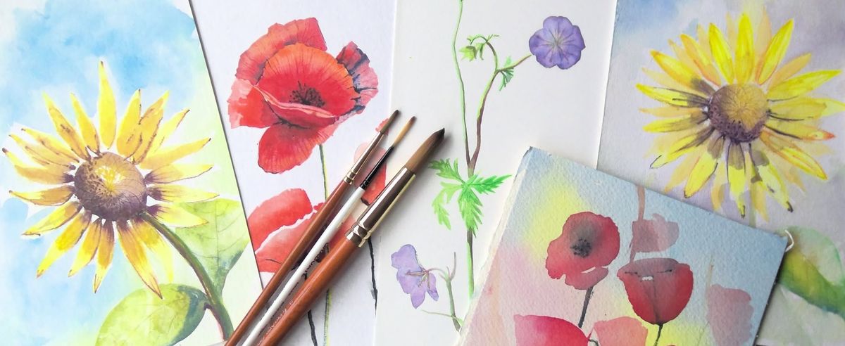 Nature in Watercolours \u2013 \u2018Wild Flowers\u2019