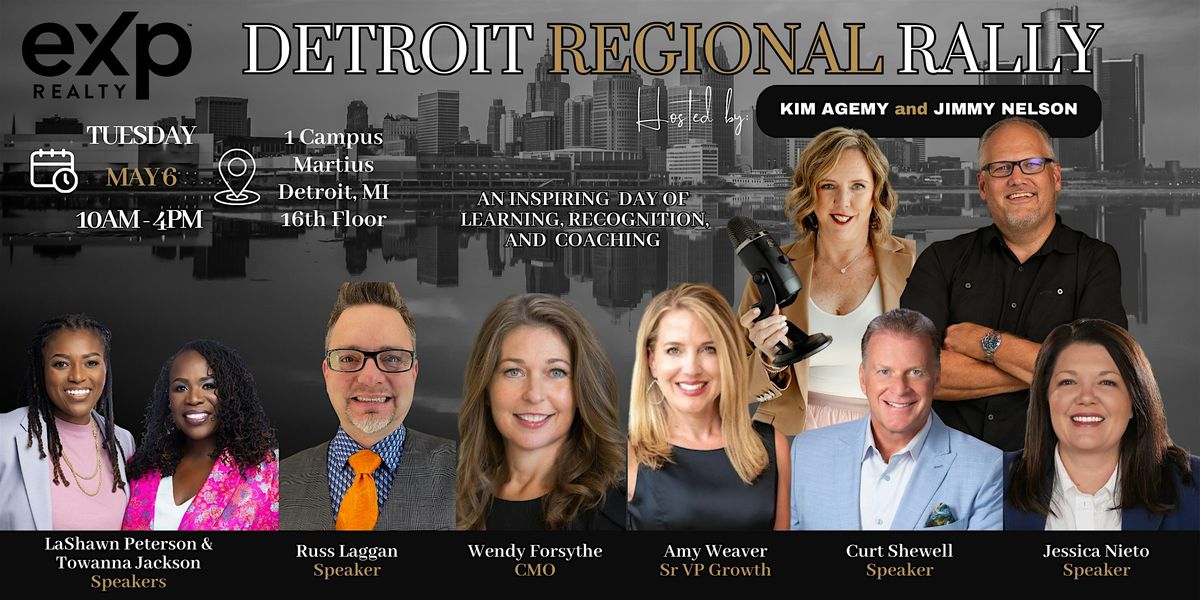 DETROIT REGIONAL RALLY- Inspiring day of learning, recognition & coaching!