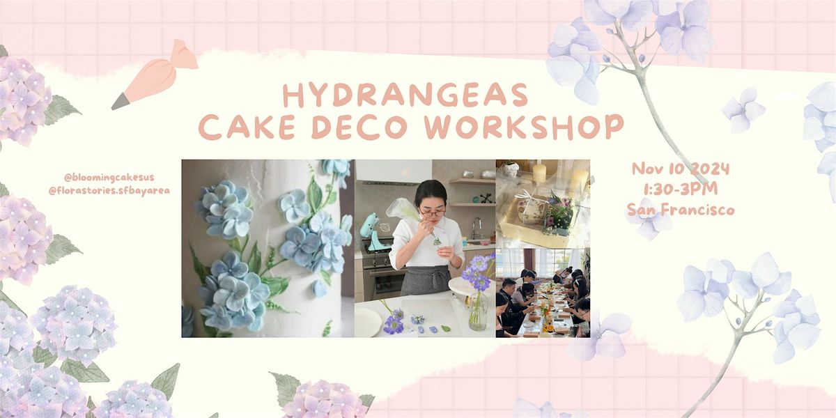 Cake Deco & Florals Hydrangeas