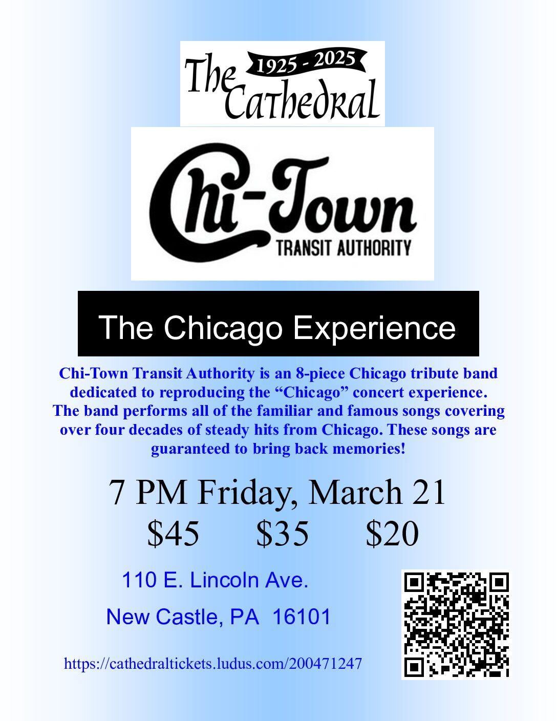 Chi-Town Transit Authority - Tribute to Chicago