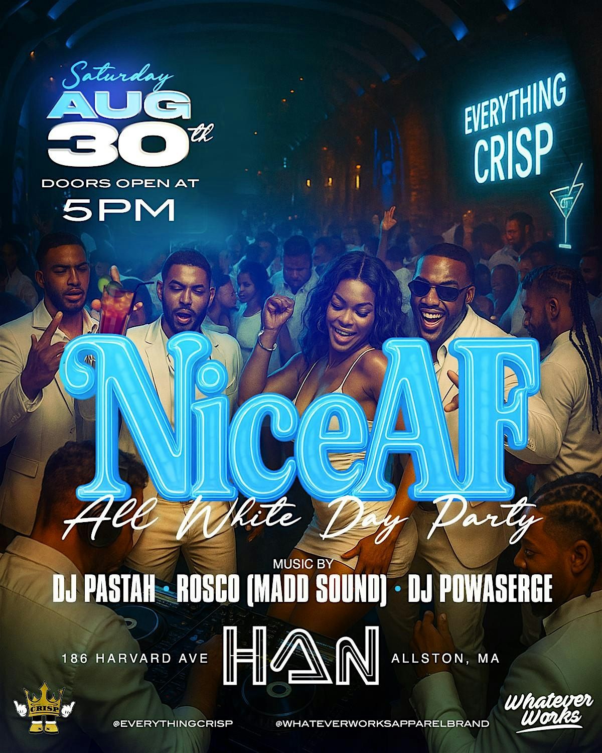 NICE AF: ALL WHITE DAY PARTY