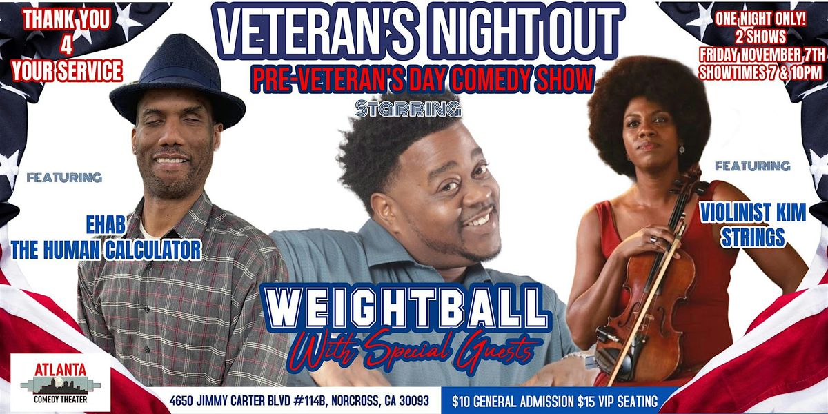 Veteran's Night Out-The Perfect Date to Celebrate Your Service