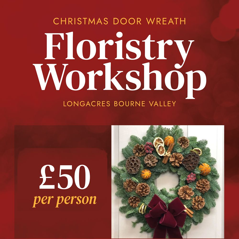 Bourne Valley Make & Take Luxury Christmas Wreath Workshop