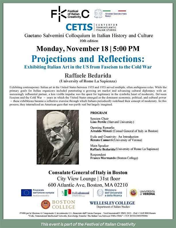 Salvemini Colloquium - Projections and Reflections: