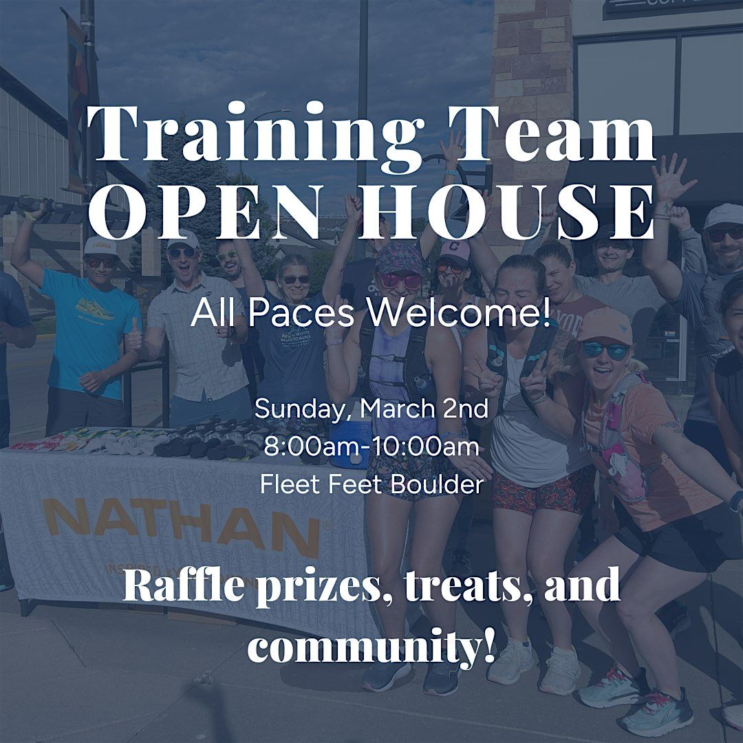 Training Team Open House