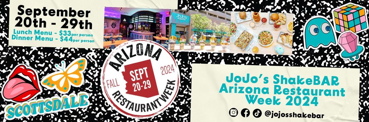 Arizona Restaurant Week at JoJo's shakeBAR