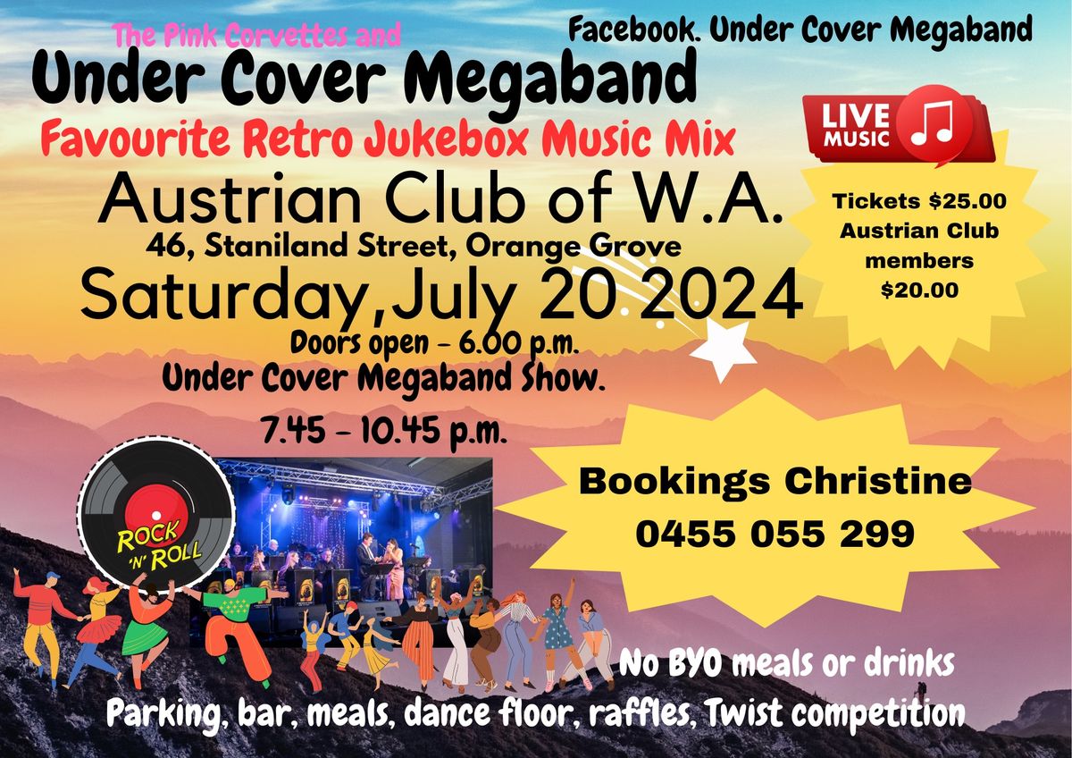 Under Cover Mega Band rocks the Austrian Club again!
